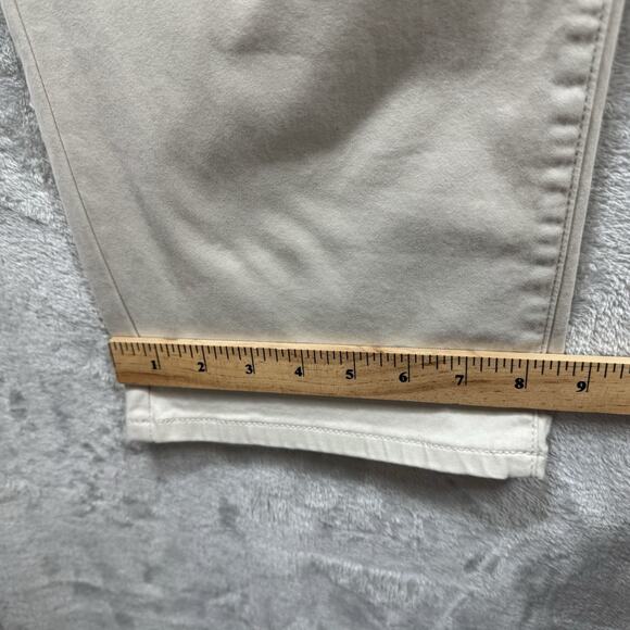 Lucky Brand NEW Mens Pants 410 Athletic Straight 38X30 Beige Stretch Zipper Logo - Picture 11 of 15
